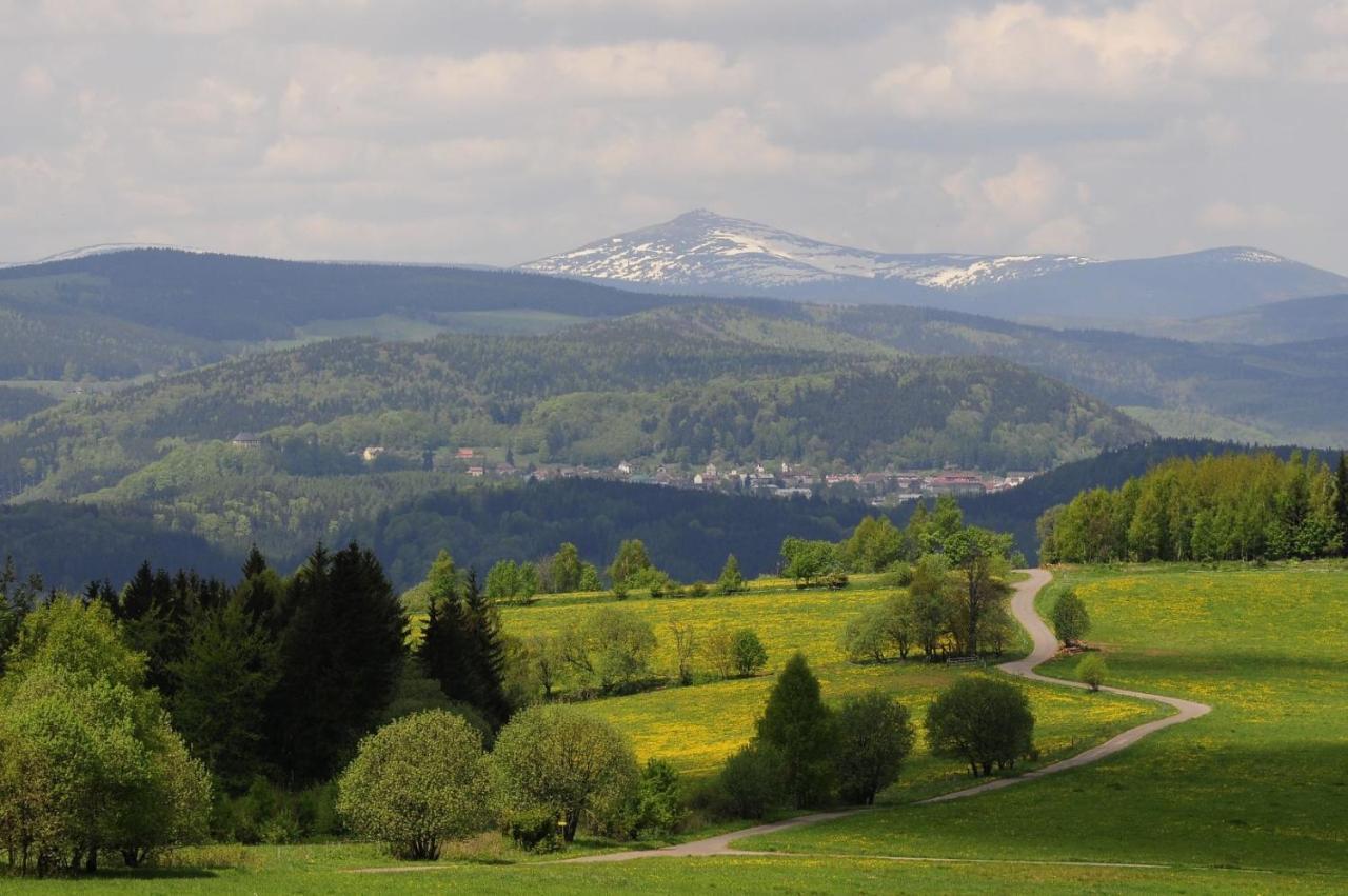 Apartman Na Svahu, Krkonose Žacléř المظهر الخارجي الصورة