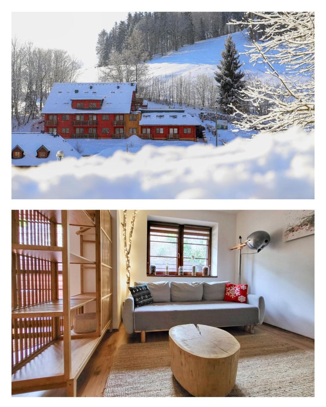 Apartman Na Svahu, Krkonose Žacléř المظهر الخارجي الصورة